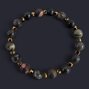 Mixed Stone Bead Bracelet